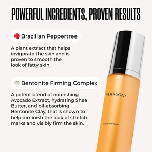 Nhãn hiệu riêng bụng friming Kem Brazil peppertree Kem lâm sàng đã được chứng minh mất dần vết rạn da mượt mà bụng Kem - Product Image 5