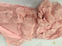 Elegante Vestido Midi de Verano para Mujer con Cuello Mao, Manga Corta Abullonada, Cinturón en la Cintura y Botones de Encaje, Lavable