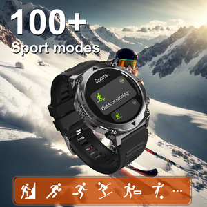 T53 BT Talking Watch AMOLED Screen Heart Rate oximetry huyết áp giám sát ba quốc phòng Smartwatch - Product Image 2