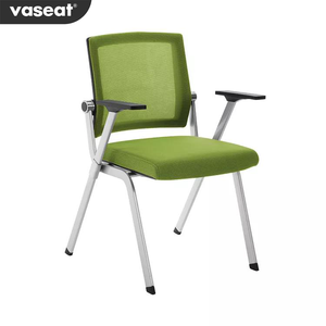 Sedia da Ufficio di Alta Qualità con Schienale in Rete, Struttura Pieghevole, Senza Ruote, per Scrivania e Conferenze - Product Image 4