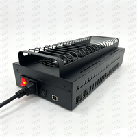 Caja de Servidor para Mininación de Monedas con WIFI y Software Gratuito, 110V 220V, con 60 Puertos USB HUB, Caja de Mininación de 20, 40, 60, 80 Puertos USB para Clics