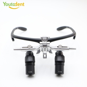<strong>4X</strong> 5X 6X Professional Dental <strong>Surgical</strong> <strong>Loupes</strong> 48&deg; Ergo <strong>Loupes</strong> Optical Lens 350-420mm Working Distance with LED Light - Product Image 1