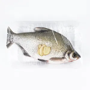 Factory Supply Vlees Serveren Container Diepvriesbestendig Wegwerp Huisdier Plastic Clear Fish Food Lade Voor Groente En Fruit