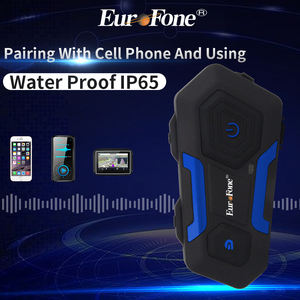 워키-토키 드 카스코 드 모토시실레다 인증서, 10 명의 라이더 풀 듀플렉스 그룹 인터콤 블루투스 5.0 오토바이 헤드셋 - Product Image 5