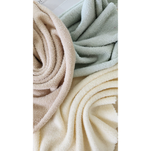 Premium 320gsm Open-End Double Side <b>Knitted</b> Terry Fabric 90/10 Cotton Polyester Towel 175cm Fabrics - Product Image 1