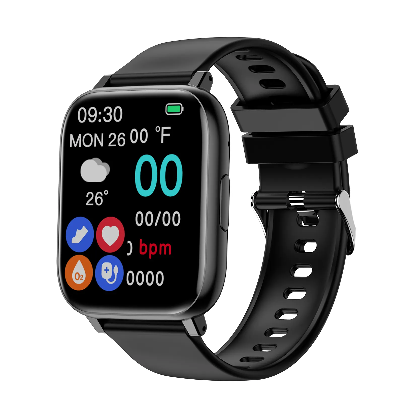 KINGSTAR arloji cerdas asli, jam tangan pintar IP67 BT panggilan layar sentuh pelacak kebugaran Monitor detak jantung tahan air