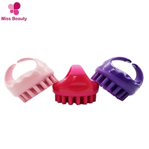 Arrivants Usine En Gros Cheveux Cuir Chevelu <span class=keywords><strong>Masseur</strong></span> Personnalisé Shampooing Brosse avec Bébé En Silicone Souple <span class=keywords><strong>Masseur</strong></span> - Product Image 6