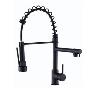Ultimi Rubinetti a 4 Vie per Lavelli da <span class=keywords><strong>Cucina</strong></span> Moderni con Doccetta Estraibile, Miscelatore da <span class=keywords><strong>Cucina</strong></span>, Articoli Sanitari, Rubinetti Flessibili per Lavello - Product Image 1