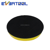 EVERTOOL Support de ponçage et de polissage rotatif à fixation par crochets, formulé avec de l'uréthane de qualité supérieure pour des performances fluides et une durée de vie prolongée