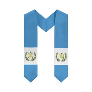 Guatemala Graduation Mall Bandera nacional Graduación Estola Bordado Faja para estudiar a bordo Estudiantes internacionales - Product Image 1