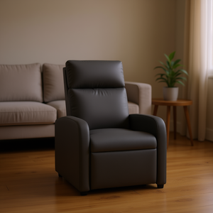Fauteuil de massage gris foncé, massage complet du corps, télécommande sans fil, utilisation domestique - Product Image 2