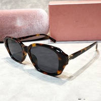 Lunettes de soleil Mius, nouvelle collection, élégantes, protection UV400, monture intégrale, anti-UV, style européen et américain, polyvalentes, exclusives