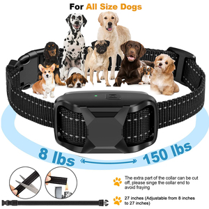 <span class=keywords><strong>Collar</strong></span> de entrenamiento ultrasónico para perros 2 en 1 2025 con repelente de perros remoto pitido ultrasónico/vibración/modos de choque Control de ladridos E-<span class=keywords><strong>Collar</strong></span> - Product Image 4