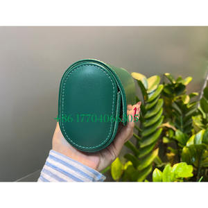 Luxury 3-Slot Leather Watch <b>Roll</b> Custom Anti-Scratch Water Resistant Travel Case Display <b>Box</b> - Product Image 3