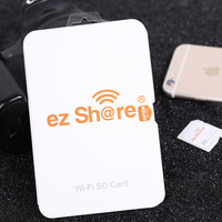 Adaptateur de carte Sd Wifi, carte mémoire de transfert de Photo sans fil pour appareil Photo