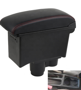 Nouvelle boîte de rangement de la console centrale intérieure de la voiture, accoudoir, accessoires de décoration de style automobile pour Renault <span class=keywords><strong>Duster</strong></span> 2019-2022 - Product Image 3