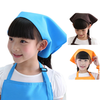 Juego de Delantales Ajustables sin Mangas para Niños, Diseño Personalizado |   Bata de pintor con gorro y mangas de chef |   Centros de Arte para Niños, Repostería