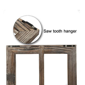 Porte-dents en scie artisanal, cadre en bois, pratique à la main, pour fenêtre de style vieux <span class=keywords><strong>pays</strong></span>, nouveauté - Product Image 5