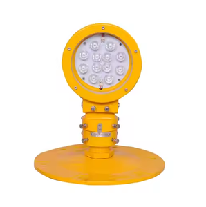 Feu d'approche LED conforme 6.6A Feu d'obstacle aérien unidirectionnel à extrémité/seuil surélevé avec fonction d'avertissement - Product Image 1