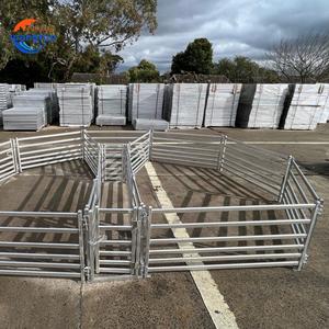 Valla de Corral para Ganado de Servicio Pesado 12 pies x 5 pies, Paneles Galvanizados para Corral de Ganado, Redondel para Caballos y Ovejas - Product Image 6