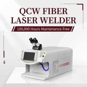 Máquina de Soldadura Láser para Joyería CS TEC QCW 60W/100W/150W, Mini Soldador Láser de Fibra Compacto y Libre de Mantenimiento para Oro y Plata - Product Image 1