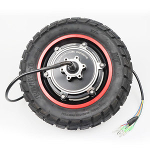 Moteur de roue arrière ES-F-4812 48V 800W, moteur de moyeu, pneu tout-terrain 10 pouces, roue de remplacement pour trottinette électrique - Réglable et facile à installer - Product Image 5