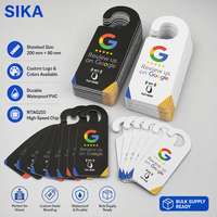 Carte de visite professionnelle NFC SIKA pour hôtel, carte PVC ISO avec code QR, étanche, carte de membre avec étiquette « Ne pas déranger »