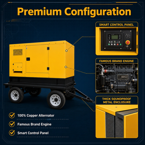 Grupo Electrógeno Diésel Silencioso Nengron Soncap Ce Epa 1000/2000Kw, Ampliamente Utilizado, Calidad Superior para Puertos Marítimos y Parques Industriales - Product Image 1
