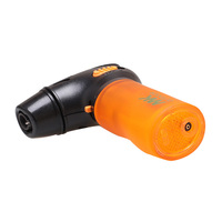 Briquet à gaz butane électrique miniature MK réglable, torche dragon, double flamme, rechargeable, avec porte-clés