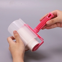 Rouleau collant réutilisable pour enlever les peluches, brosse, rouleau autocollant pour vêtements