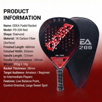 Raquette de pickleball Taspo Custom Professional Durable Légère en Fibre de Carbone de 16 mm d'épaisseur, Raquette de Padel, Raquette de Tennis, OEM Polyester