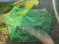 Clôture de jardin en plastique, clôture temporaire, barrière pour animaux, chien, cerf, poulet, volaille, lapin, noir 5 x 65 pieds