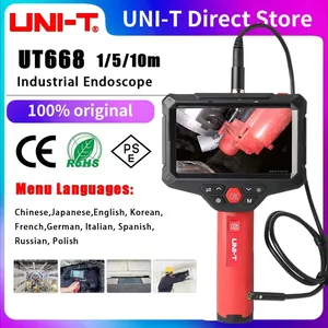 UT668 กล้องอุตสาหกรรมแบบเลนส์คู่ 200W HD บันทึกภาพและวิดีโอได้หลายภาษา - Product Image 2