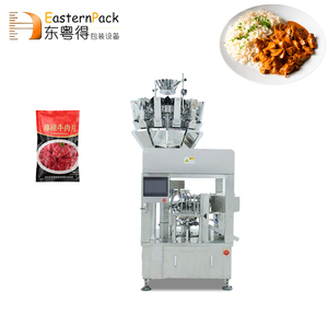 Machine d'emballage rotative multifonctionnelle pour rouleaux de <span class=keywords><strong>choux</strong></span> préfabriqués Steak mariné Poulet Nouilles <span class=keywords><strong>Soupe</strong></span> - Product Image 2