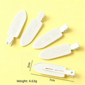<strong>Colorful</strong> Metal No Crease Hair Clips Matte Non Slip Hair Grips Durable Women's <strong>Fashion</strong> Styling Clips Skin Care Makeup Accessories - Product Image 4