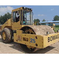Rouleau compresseur vibrant d'occasion Bomag BW219DH-3, moteur diesel 19,2T, haute efficacité, pour toutes surfaces