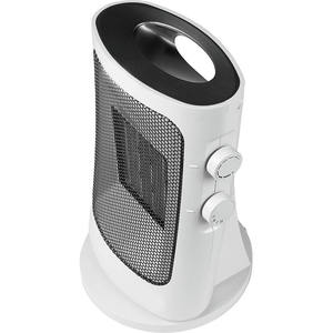 Stufa verticale oscillante 1000-1500W grigia, ideale per riscaldare piccoli spazi e migliorare il comfort in inverno. - Product Image 3