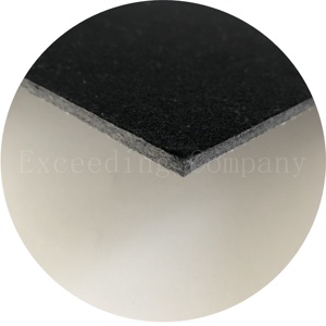 Feuille <span class=keywords><strong>composite</strong></span> GMT 100% polyester avec stratifié <span class=keywords><strong>en</strong></span> tissu non tissé pour utilisation automobile, <span class=keywords><strong>occultant</strong></span> - Product Image 3