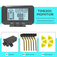 Capteur de présence de roue de camion Porcsi sans fil 203 psi, système de détection de pression des pneus, capteurs internes TPMS pour camion, sécurité automobile