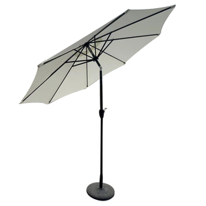 Paraguas impermeable para jardín al aire libre de 9 pies Paraguas de mercado Sombrillas con <span class=keywords><strong>base</strong></span> - Product Image 4
