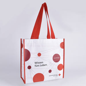 Bolso de compras con estampado colorido personalizado, bolsa de compras no tejida laminada personalizada, <span class=keywords><strong>Pp</strong></span>, no tejida, venta al por mayor - Product Image 1