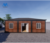 Maisons préfabriquées 3 chambres Maison modulaire de luxe en kit Maison préfabriquée en conteneur Maison préfabriquée détachable Tiny House