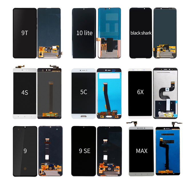 Factory Wholesale for Xiaomi Pantalla Screen MI Max 2/3/4 Mix 2/3 Poco F1/F2/X2/X3/M3/M4  Pro LCD Display Digitizer Touch Glass