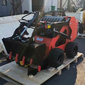 Мини-погрузчик с ковшом-грейфером, новый, с дизельным двигателем CE EPA, грузоподъемность 750 кг, 850 кг, 1 тонна, недорогой мини-погрузчик - Product Image 3