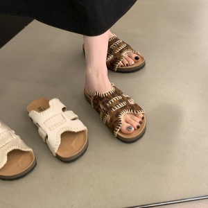 Sandalias y Pantuflas Bocon de Suela Gruesa para Mujer, Sandalias de Playa - Product Image 1