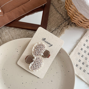 ปิ่นปักผมรูป<span class=keywords><strong>เห็ด</strong></span>หูกระต่ายสไตล์เกาหลีใหม่เป็นเครื่องประดับผมเด็กที่ใช้งานได้หลากหลายและมีสไตล์สำหรับวันหยุด - Product Image 3