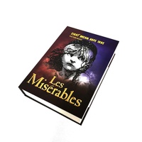 Coffre-fort créatif en acier simulé Colorful English Les Miserables Dictionary Key-Lock Book Storage Collection