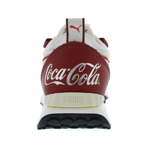 Zapatos para Hombre Rider Fv Coca Cola, Color Rojo/Plateado/Marfil Brillante, 100% Auténticos, Modelo MSS-38702301 - Product Image 4