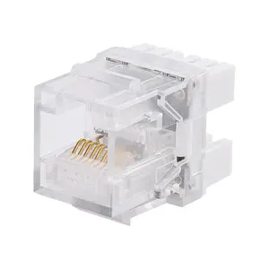 180 מעלות utp rj45 מחבר kestone שקע cat6 cat5e הוביל סוג מודול סוג