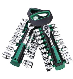 Juego de 20 mangos de espejo de 1/2 pulgada, herramientas de reparación automotriz, llave de carraca de liberación rápida - Product Image 2
